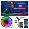 16.4FT RV Awning Lights with App / Remote Control, 12V