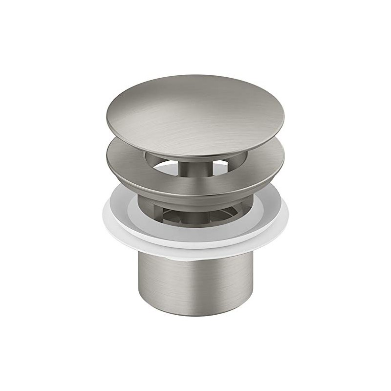 Brushed Nickel Drain Assembly
