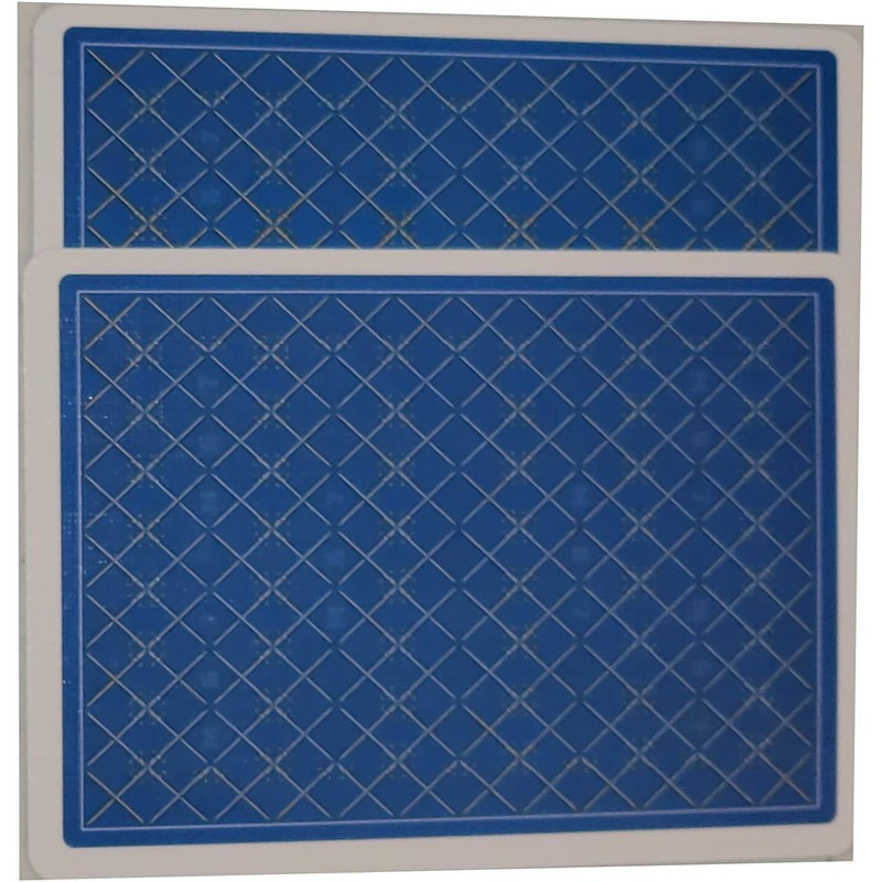 Bicycle 2 Decks Canasta Playing Cards with Points, BLUE Back