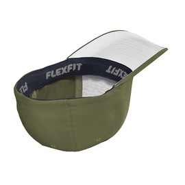 Farmer - Your Farm Logo hat Custom Embroidered Flexfit Hat (Olive, L/XL)