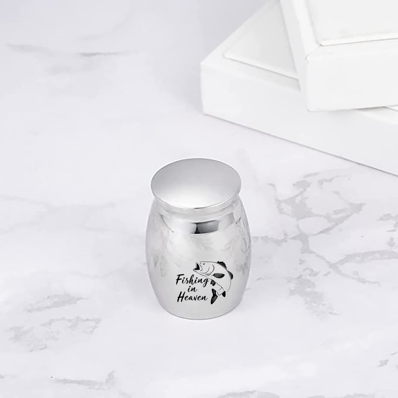 Small Keepsake Urns for Human Ashes Silver Cremation Urns for