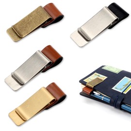 Pen Holder, nalaina 4 Pcs Notebook Leather Pen Holder Pen Clip, Pen Loop, Leather Clip, Pen Holder, Notebook, Diary, Calendar, Student Office Supplies