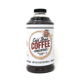 Cold Brew Coffee Concentrate 100% Arabica Beans, 32 fl. oz/946 ml (Pack of 1)