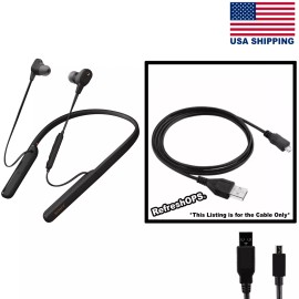 Unbranded Sony WI-1000XM2 Wireless Headphones USB Cable Transfer Cord Replacement