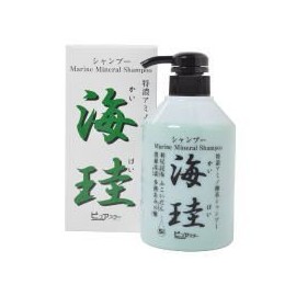 Pure Star Tokuno Amino Acid Shampoo, Sea Silica 16.9 fl oz (500 ml)