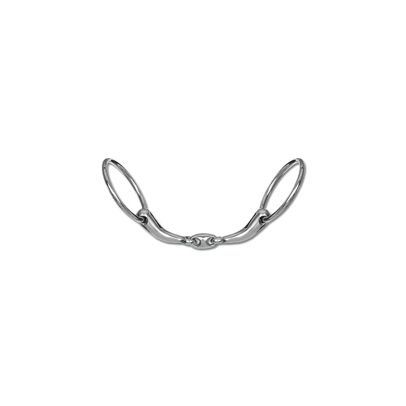 Waldhausen Wassertrense EST, dop.gebr, antomisch, R:7cm, S:16mm, B, 14.5 cm