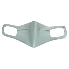 Seirus Evo Arc Masque | Breathable, Washable 2-Layer Fabric Face Mask in Black Grey Green | Multiple Sizes XS S M L (LEAF - L)