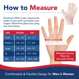 Dr. Arthritis Arthritis Copper Compression Gloves for Women and Men, Carpal Tunnel Gloves, Hand Brace for Arthritis Pain and Support (Pink, X-Large)