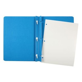 Oxford Duotangs, Paper File Folders, Letter Size, Light Blue, 6 per Pack, Premium Presentation and Report Organizers with Embossed Panels