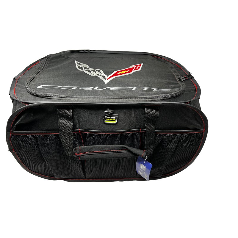 C7 Corvette Pop Up Trunk Organizer - Black - Trunk