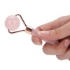 Rose Quartz Face Roller Massager Skin Tightening Lifting AntiWrinkle Facial