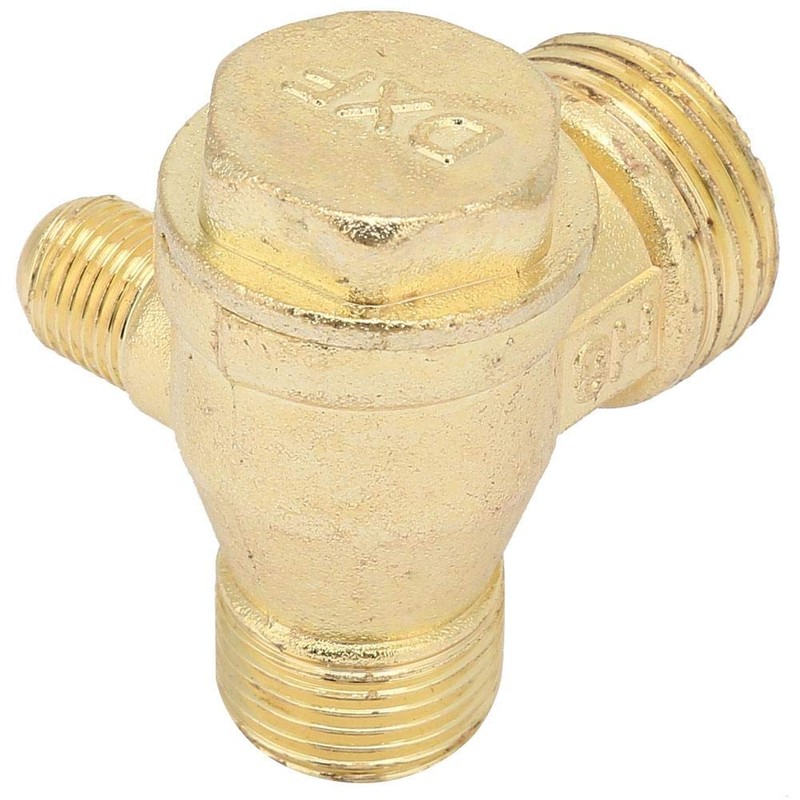 Broco 3 Way Threaded Air Compressor Check Valve Male Check