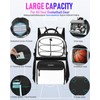 LOINTET Basketball Bag Backpack with Ball Holder Shoes Compartment, Large
