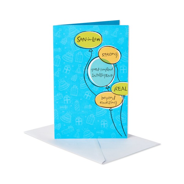 American Greetings Birthday Card for Son-in-Law (Loved and Appreciated)