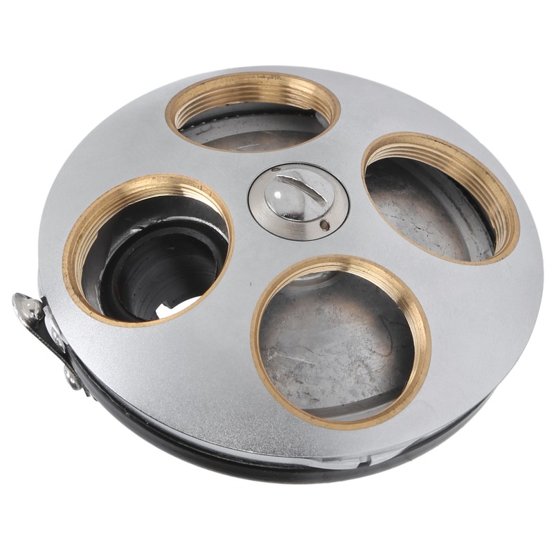 RMS 4‑Hole Objective Lens Adapter Revolving Nosepiece Biological Microscope Accessory
