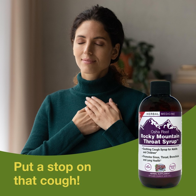 Herbs Etc. Rocky Mountain Throat Syrup - Supports Throat Wellness
