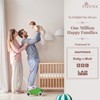 Pizuna 100% Cotton Fitted Crib Sheet Dark Blue, 400 Thread