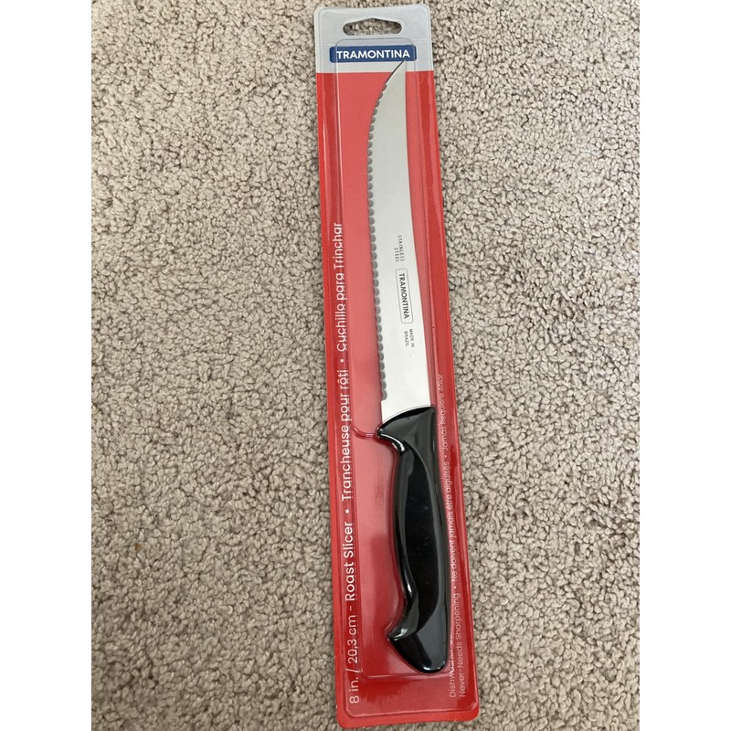 Tramontina Roast Slicer Knife, No Size, Silver