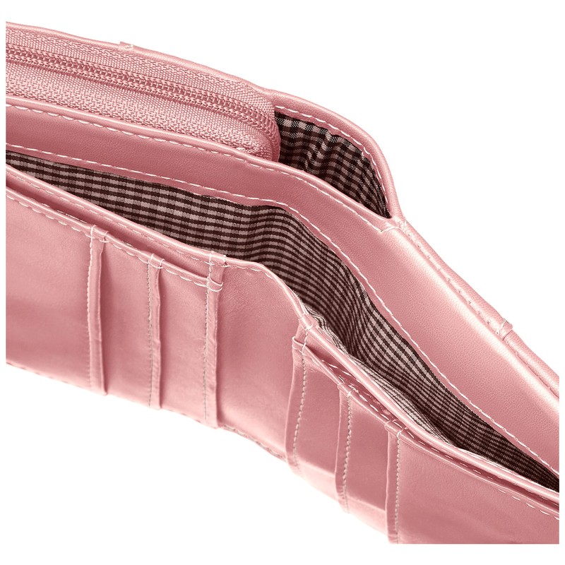 Hiromichinakano Mini Cascade Series Bi-Fold Wallet, Pink
