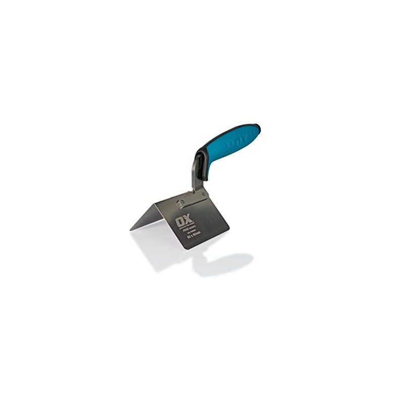 OX Pro External Corner Trowel S/S - 60x80mm