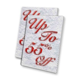 Special Offer (24" X 36") 4mm Corrugated Plastic Panel, Graphics Applied to 1 Side (Pk of 2)