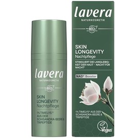 lavera Skin Longevity Night Cream with NAD+ Booster and Timelys for Skin Regeneration and Collagen Synthesis