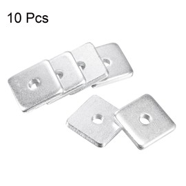 sourcing map Square Nuts, M8x30mmx5mm Zinc-Plated Metric Coarse Thread Assortment Kit, 10 Pcs