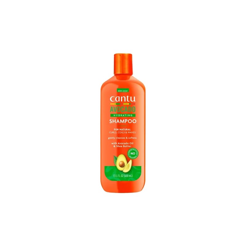 Cantu Shampoo Aguacate Cleansing Cabello Rizado Ondulado