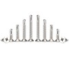 ANSIEDIO Self Drilling Screws Self Tapping Screw Cross Countersunk Drill