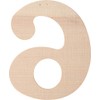 Hillman 847327 Pine House Number 6, 6.5-Inch Wood