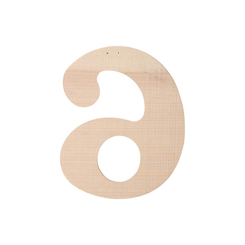 Hillman 847327 Pine House Number 6, 6.5-Inch Wood