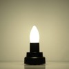 OPALRAY C35 6W LED Candelabra Bulb, 4000K Neutral White Daylight,