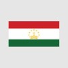 fagraphix Tajikistan Flag Sticker Decal FA Vinyl - 1.25 Wide