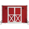 Red Barn Door Backdrop Western Rustic Farm Wooden Door Wall