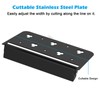 Lecotresy Modern 7inch 3W Hardscape Lighting,5000K Daylight White Retaining Wall