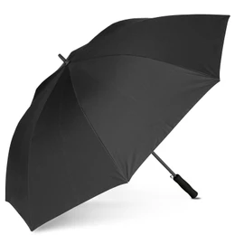 ShadePlus Large Parasol, Large Size, Diameter 47.2 inches (120 cm), Lightweight, 100% UV Protection, Sports Viewing, Long Umbrella, UV Protection, Heatstroke Protection, Handle Straight, Black