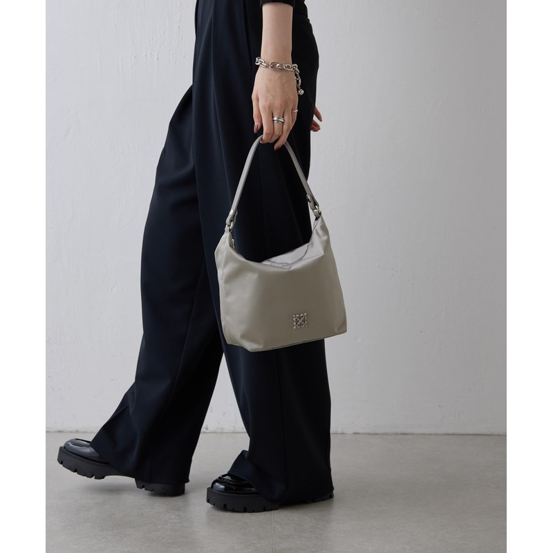 Rasit RUZ1042422A0006 Clouds Nylon Simple Shoulder Bag 10.9 oz (310