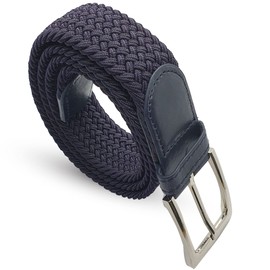 Safekeepers Women's Fabric Belt - 25 mm Wide Narrow Belt - Comfortable Elastic Braided Belt - Stretch Belt - Braid - Nickel-Free Buckle, Pak B
