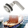 Fuel Tank Vent with Mounting Gasket 90 Degree Elbow Marine