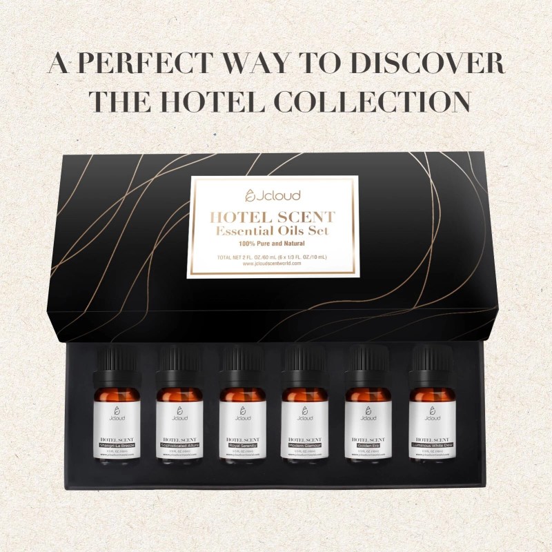 JCLOUD Hotel Diffuser Oils Set | Top 6 Luxury Hotel