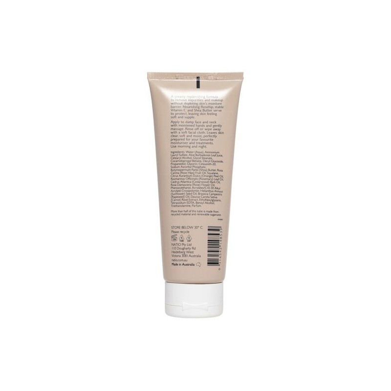 Natio Ageless Replenishing Cream Cleanser 100g