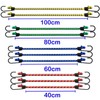 Ram® 10 x Bungee Cords With Hooks Heavy Duty Pack