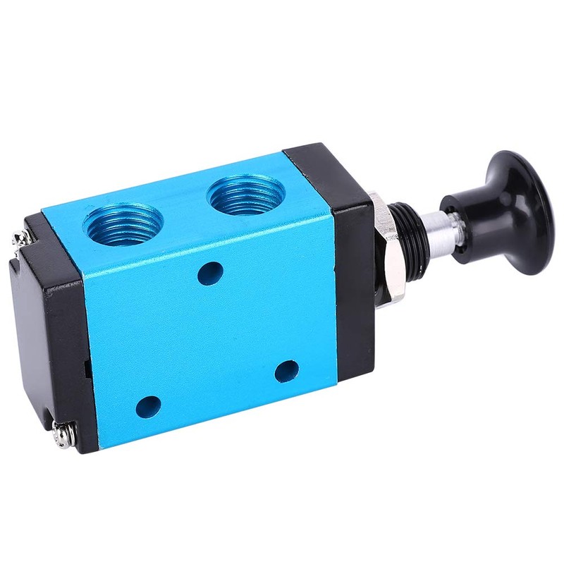 Pneumatic 2-Position 3-Way Air Hand Lever Valve 1/4 Inch Compressed