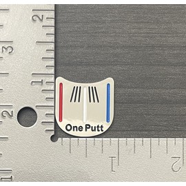 One Putt Golf Small Putting Alignment Aiming Tool Ball Marker