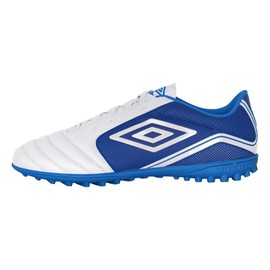 Umbro Men's Classico 12 Tf Soccer Turf Shoe, Royal Blue/White, 12.5