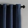 Curtainworks Lenox Grommet Curtain Panel, 50 by 84", Navy,1Q80630GNY