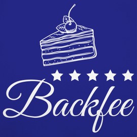 Kinderschürze Schürze Kinder Jungen Mädchen - Backschürze - Backfee - Geschenk Bäckerin Back Backen - 7-14 Jahre - Royalblau - kinderbackschürzen baking ab 7 personalisiert 3 11