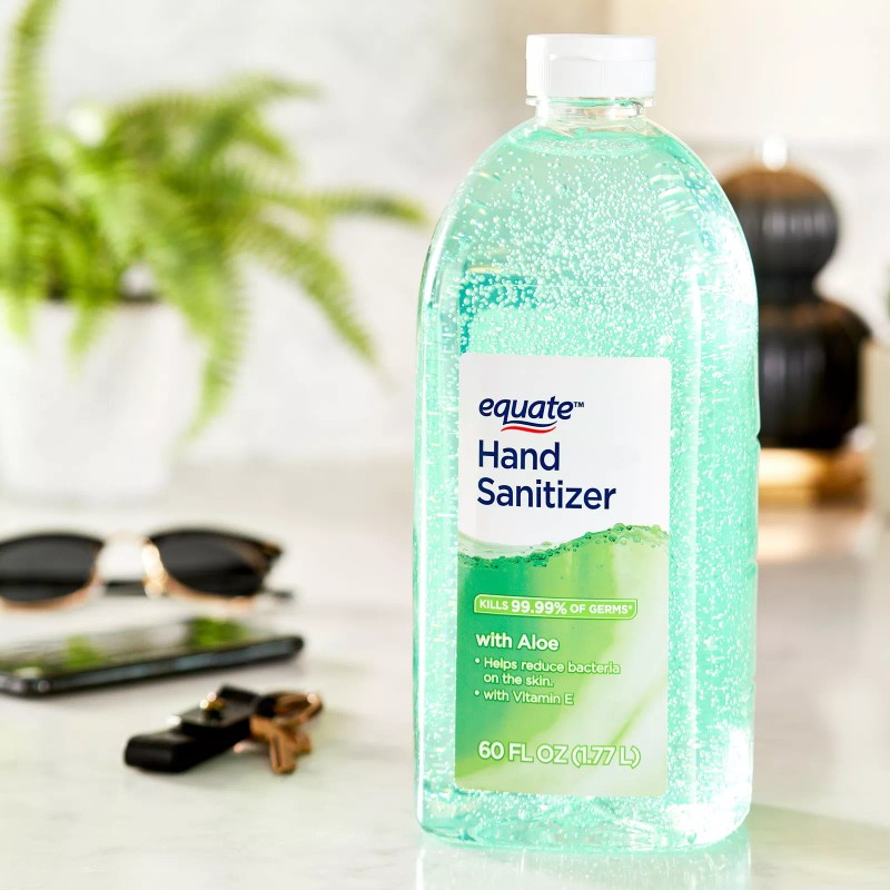 Equate Aloe Hand Sanitizer 60 FL OZ