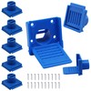 8 Pcs Plastic Bee Hive Entrance Disc, Blue Bee Entrance