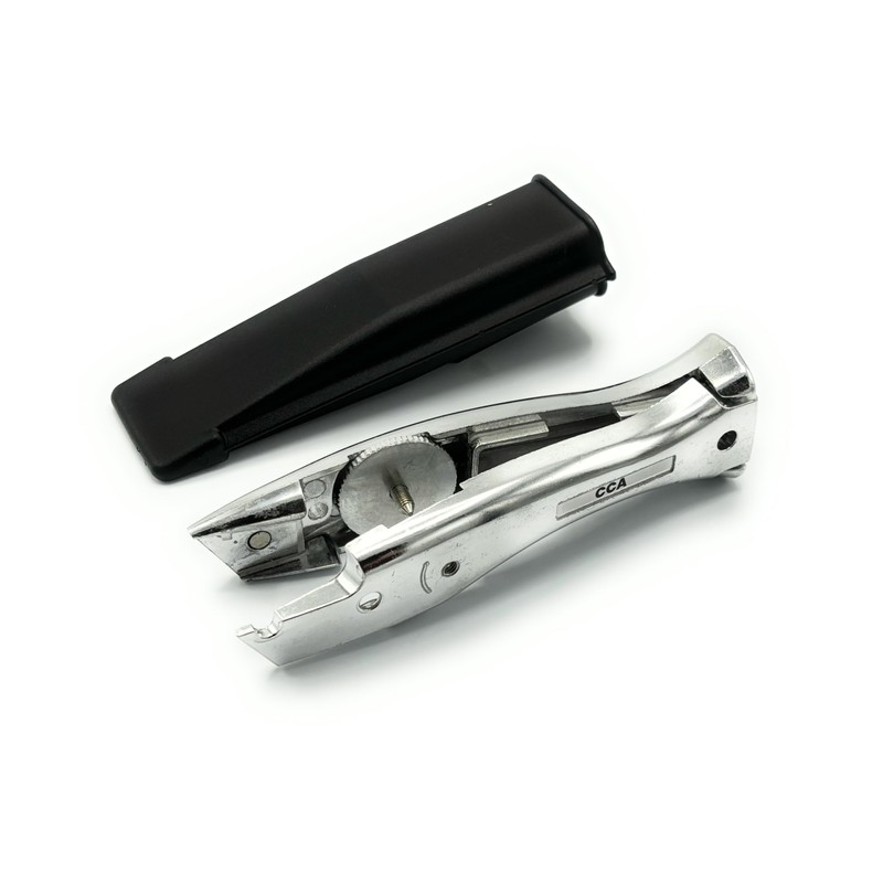 CCA Silver Carpet Cutter Tool with Black Holder for The
